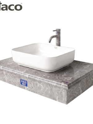 Bàn đá Lavabo vân đá xám Kitaco KD8955D-G02