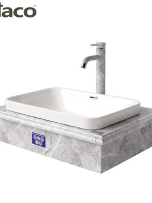 Bàn đá Lavabo vân đá xám Kitaco KD-6949-A781-G01